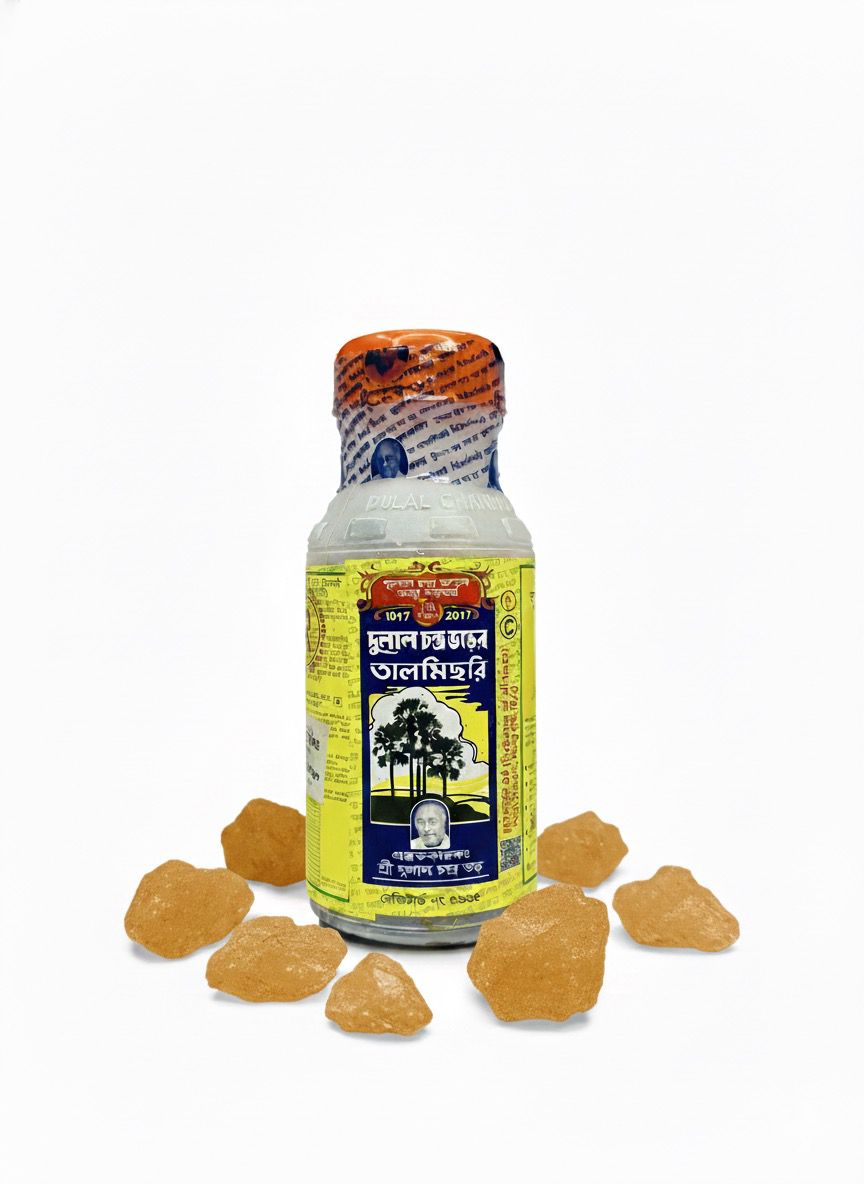 দুলালচন্দ্র ভাঁবের আসল মিসরি – 100% বিশুদ্ধ ও ভেজালমুক্ত - 1 Kg /500g - Copy