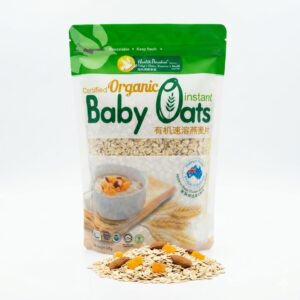 Organic Instant Baby Oats - 500g (Premium Quality)